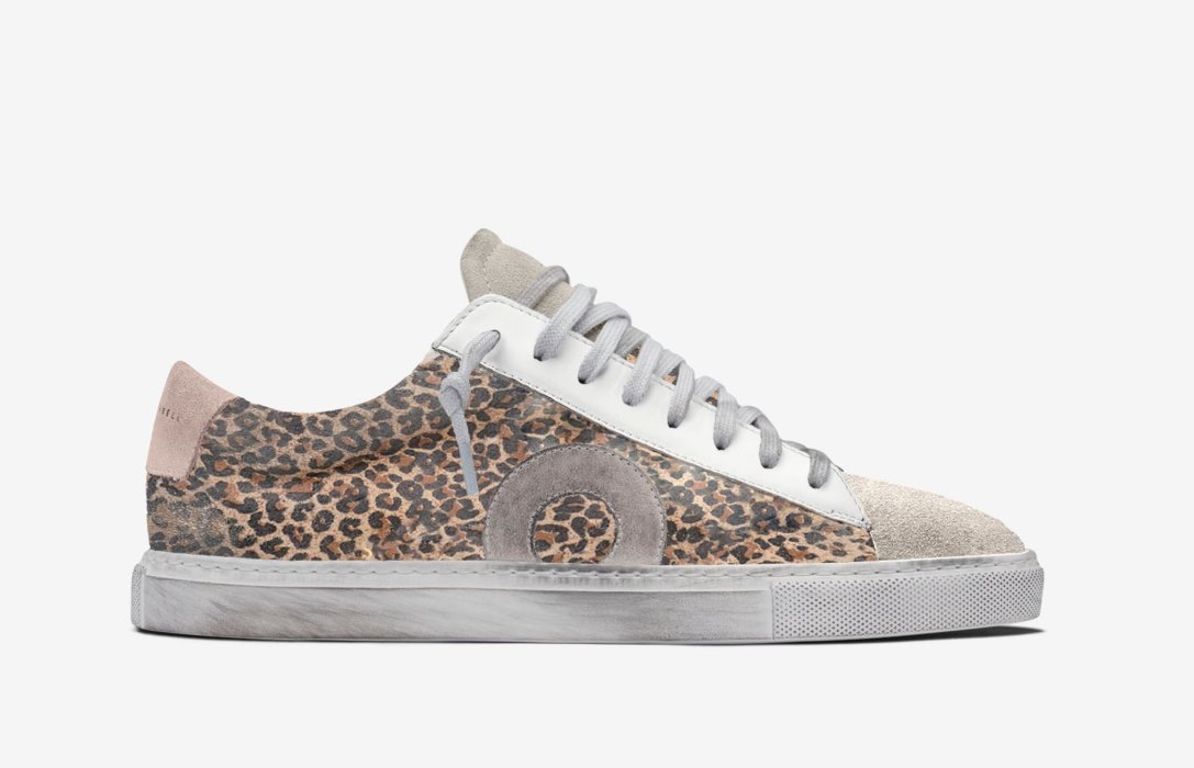 Oliver Cabell Low 1 Low Top Sneakers Női Leopárd | HU882-98