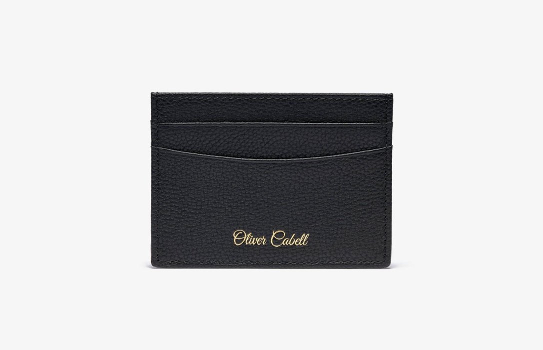 Oliver Cabell OC Bőr Card Holder Kiegészítők Női Fekete | HU285-42