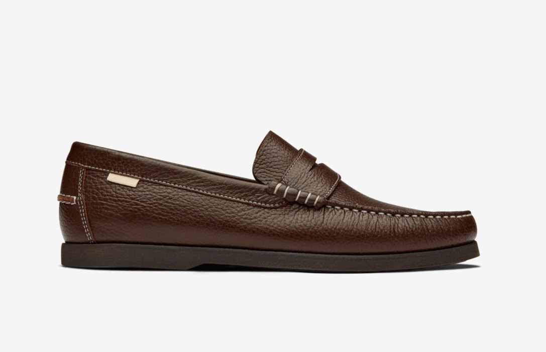 Oliver Cabell Penny Loafer Loafer Cipő Férfi Csokoládé | HU463-27