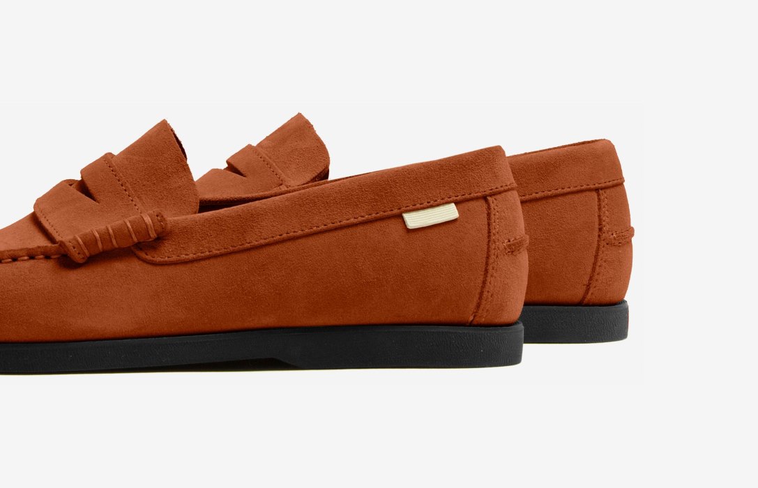 Oliver Cabell Penny Loafer Loafer Cipő Férfi Barna | HU529-26