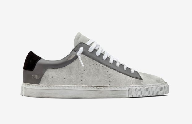 Oliver Cabell Low 1 Low Top Sneakers Férfi Fehér Szürke | HU301-99