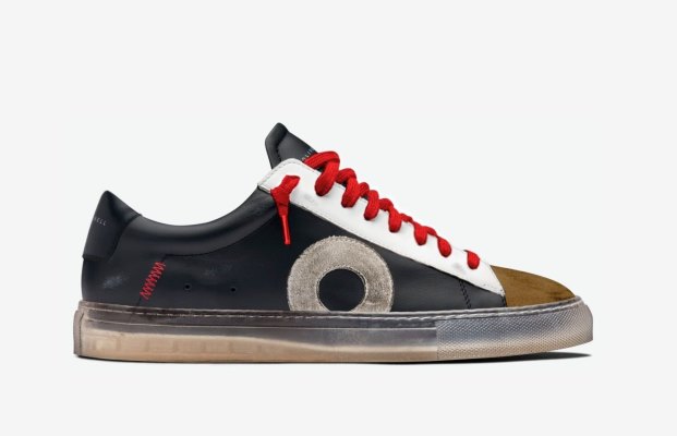 Oliver Cabell Low 1 Low Top Sneakers Férfi Fekete | HU727-03